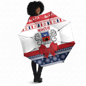 Mayotte Christmas Umbrella Joyeux Noel