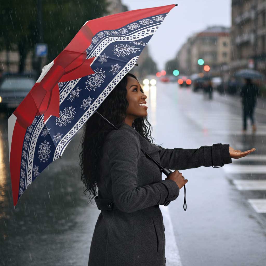 Mayotte Christmas Umbrella Joyeux Noel