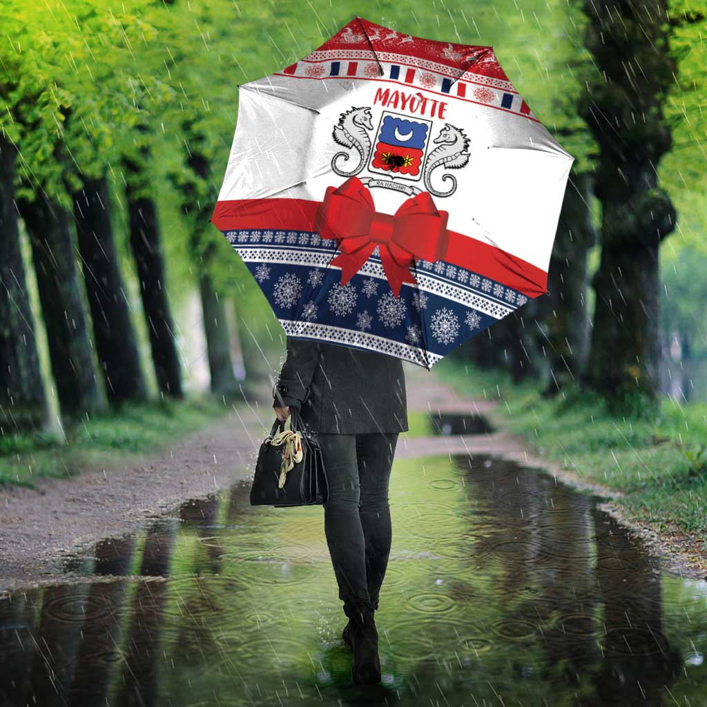 Mayotte Christmas Umbrella Joyeux Noel