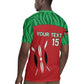 Custom Afro Athletics Kenya Rugby Jersey Kenyan Runner - Maasai Shield