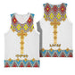 Happy Ethiopian Timkat Basketball Jersey Cross Mix Tilet Pattern LT15
