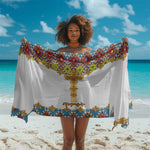 Happy Ethiopian Timkat Sarong Cross Mix Tilet Pattern