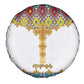 Happy Ethiopian Timkat Spare Tire Cover Cross Mix Tilet Pattern