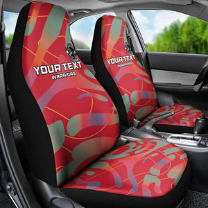 Afro Namibia Football Custom Car Seat Cover Go Namibia Warriors - Sporty Style