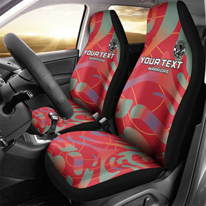 Afro Namibia Football Custom Car Seat Cover Go Namibia Warriors - Sporty Style