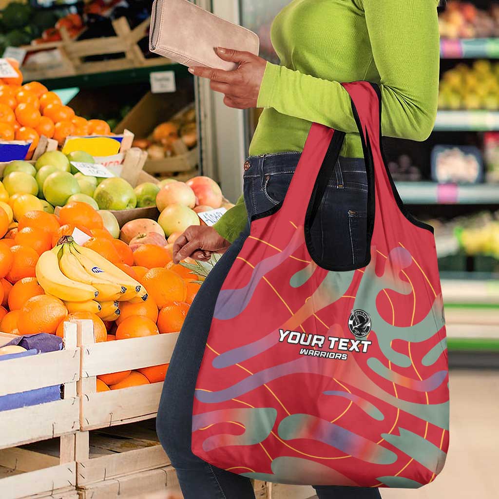 Afro Namibia Football Custom Grocery Bag Go Namibia Warriors - Sporty Style