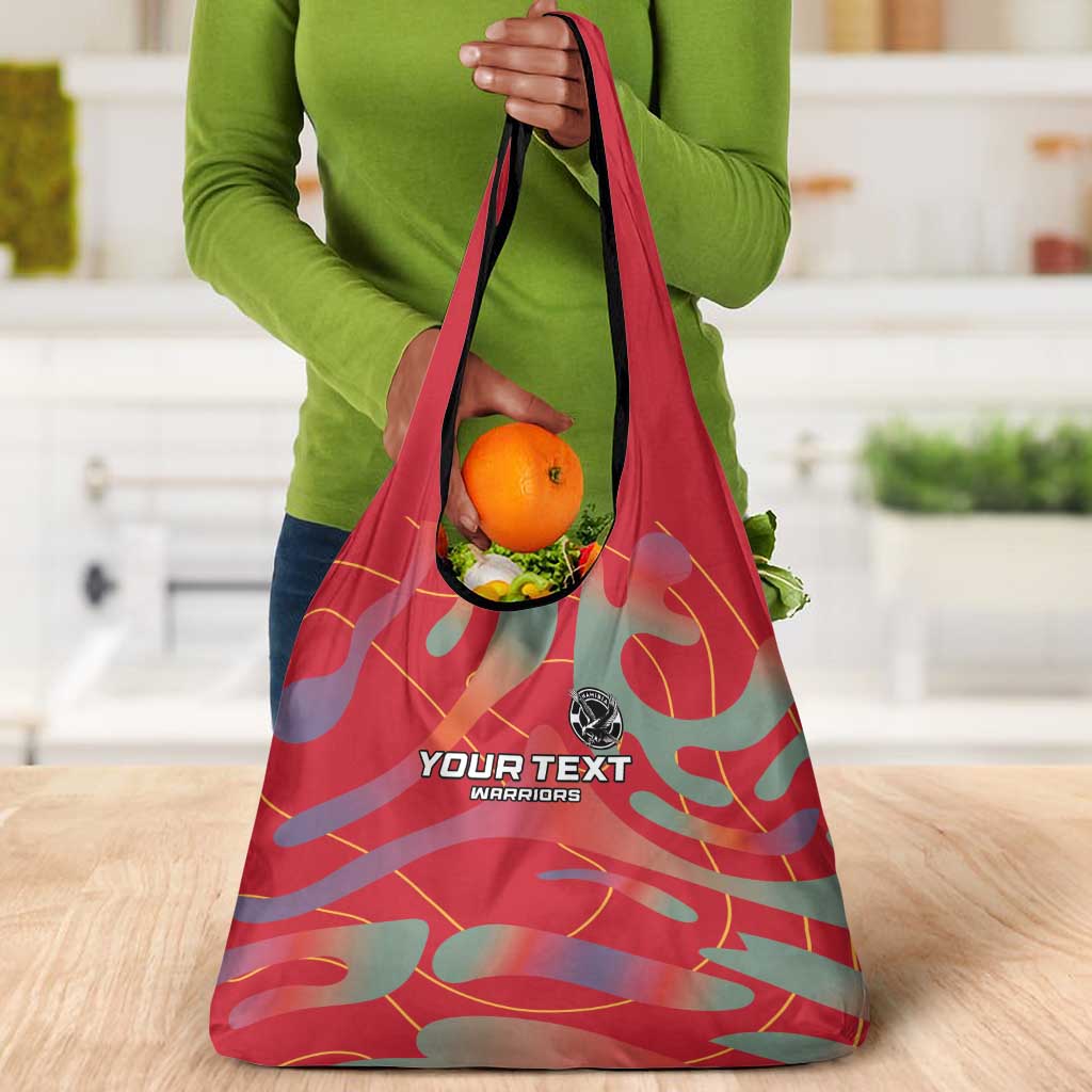 Afro Namibia Football Custom Grocery Bag Go Namibia Warriors - Sporty Style