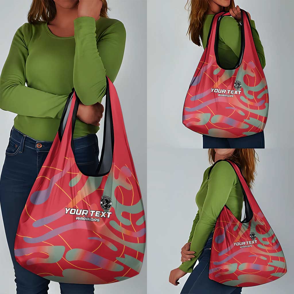 Afro Namibia Football Custom Grocery Bag Go Namibia Warriors - Sporty Style