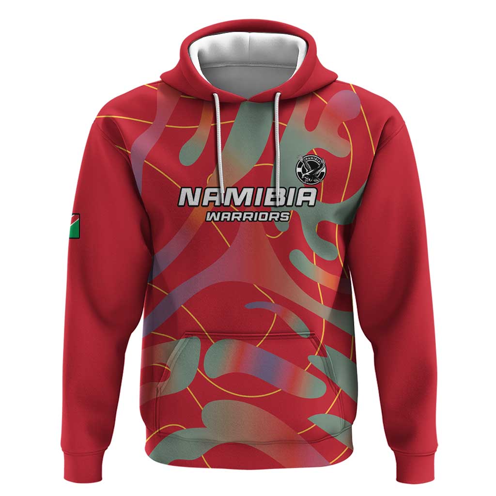 Afro Namibia Football Custom Hoodie Go Namibia Warriors - Sporty Style