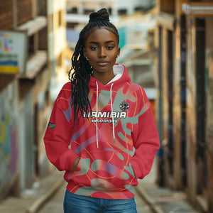 Afro Namibia Football Custom Hoodie Go Namibia Warriors - Sporty Style