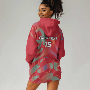 Afro Namibia Football Custom Hoodie Dress Go Namibia Warriors - Sporty Style