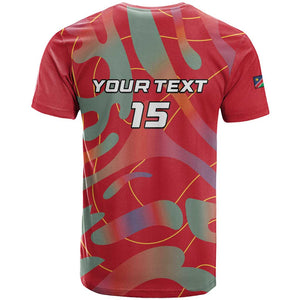 Afro Namibia Football Custom T shirt Go Namibia Warriors - Sporty Style
