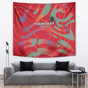 Afro Namibia Football Custom Tapestry Go Namibia Warriors - Sporty Style