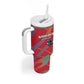 Afro Namibia Football Custom Tumbler With Handle Go Namibia Warriors - Sporty Style