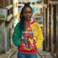 Personalised Cameroon National Day Hoodie Lion Mix Coat Of Arms Style
