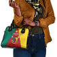 Cameroon National Day Shoulder Handbag Lion Mix Coat Of Arms Style