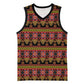 Toghu Cameroon Basketball Jersey Traditional Pattern LT15