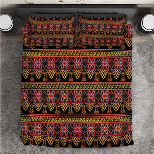 Toghu Cameroon Bedding Set Traditional Pattern