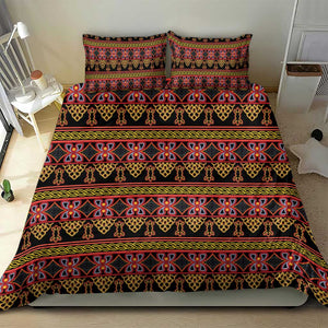 Toghu Cameroon Bedding Set Traditional Pattern