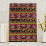 Toghu Cameroon Canvas Wall Art Traditional Pattern