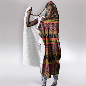 Toghu Cameroon Hooded Blanket Traditional Pattern