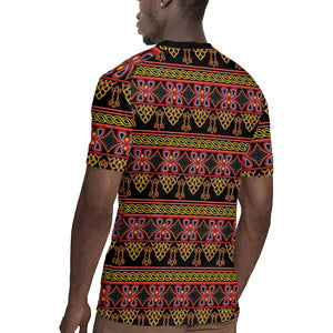 Toghu Cameroon Rugby Jersey Traditional Pattern