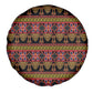 Toghu Cameroon Spare Tire Cover Traditional Pattern
