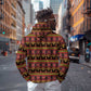 Toghu Cameroon Zip Hoodie Traditional Pattern