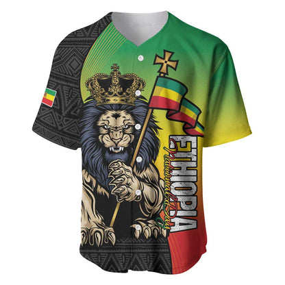 Personalized Ethiopia Baseball Jersey Happy National Day