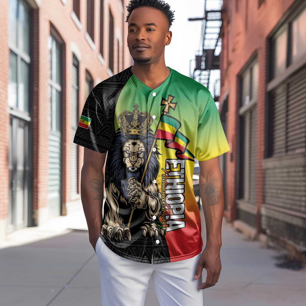 Personalized Ethiopia Baseball Jersey Happy National Day