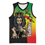 Personalized Ethiopia Basketball Jersey Happy National Day LT15