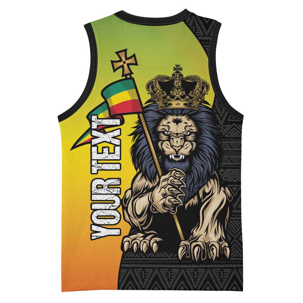 Personalized Ethiopia Basketball Jersey Happy National Day LT15