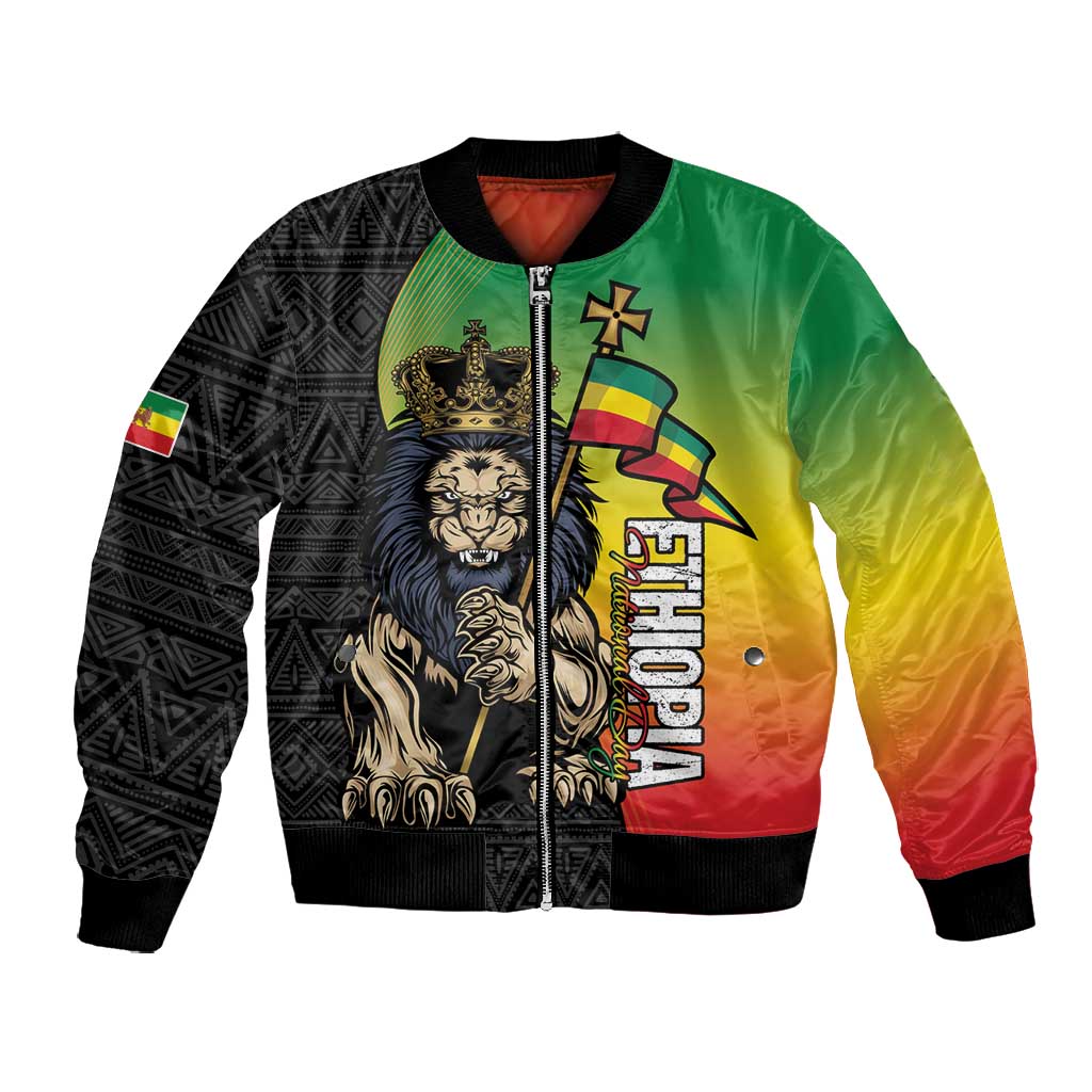 Personalized Ethiopia Bomber Jacket Happy National Day