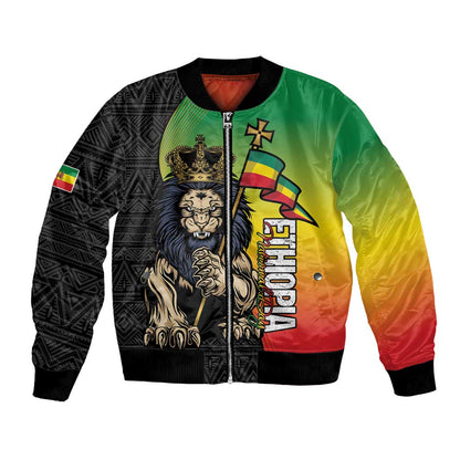 Personalized Ethiopia Bomber Jacket Happy National Day