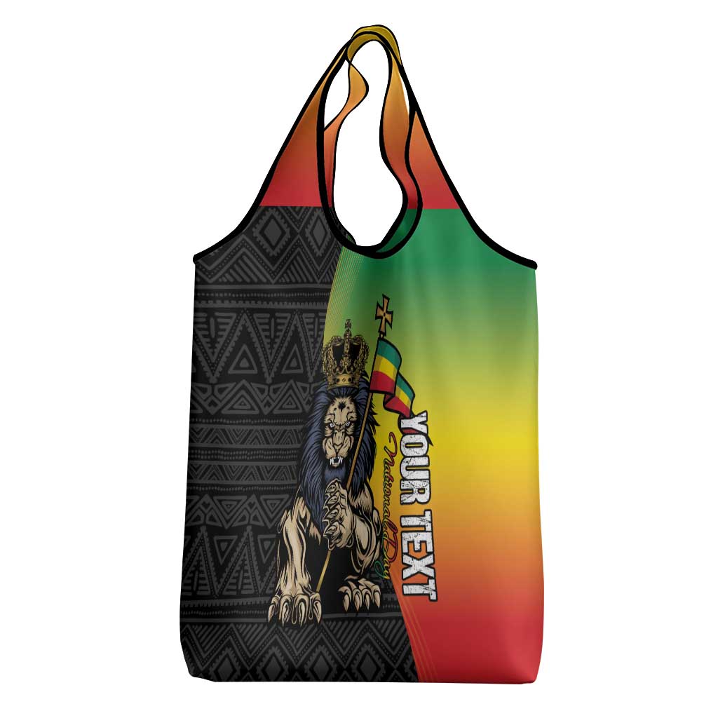 Personalized Ethiopia Grocery Bag Happy National Day