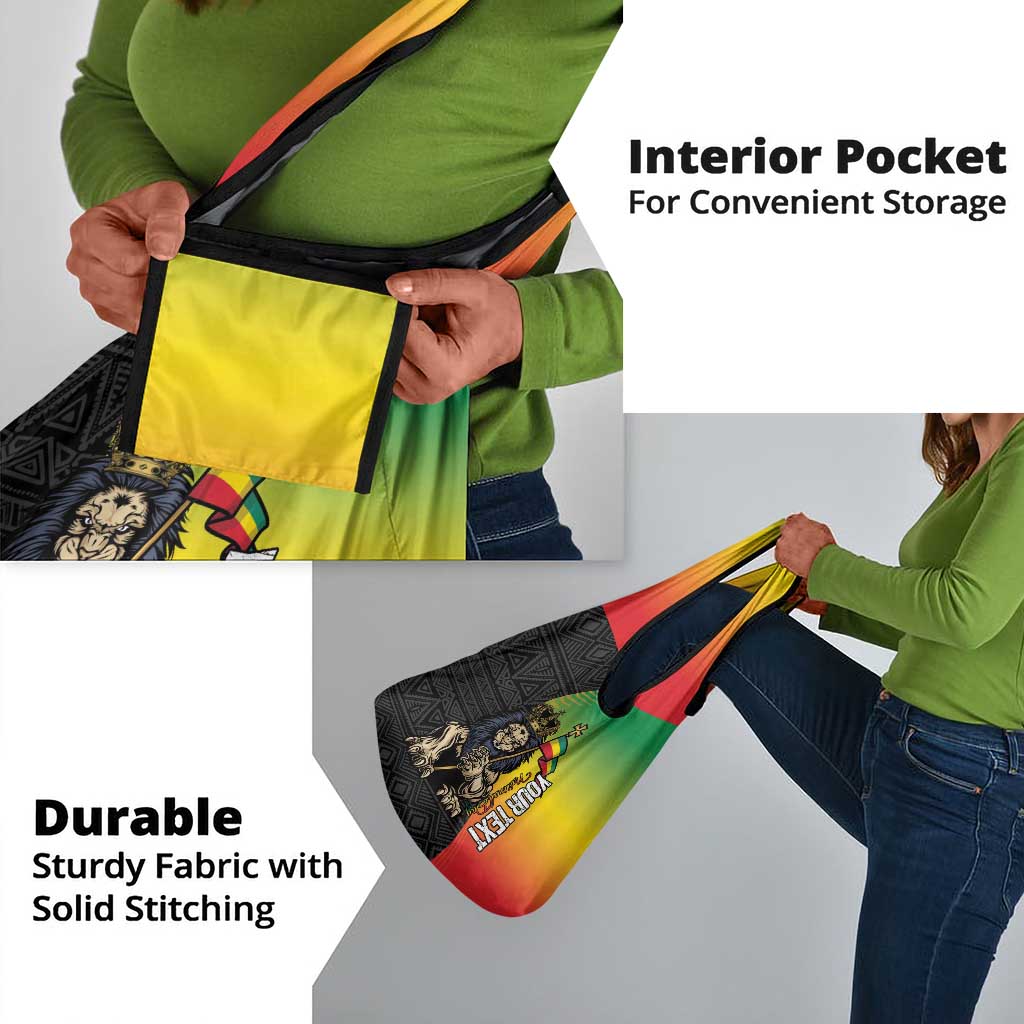 Personalized Ethiopia Grocery Bag Happy National Day
