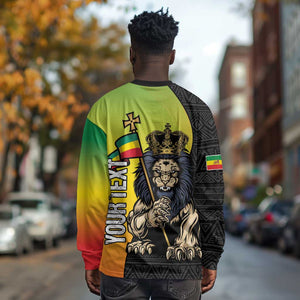 Personalized Ethiopia Long Sleeve Shirt Happy National Day