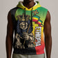 Personalized Ethiopia Sleeveless Hoodie Happy National Day - African Pride