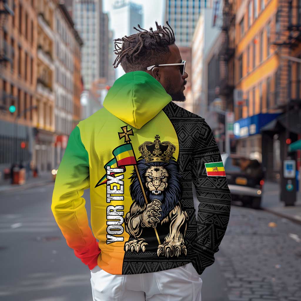 Personalized Ethiopia Zip Hoodie Happy National Day