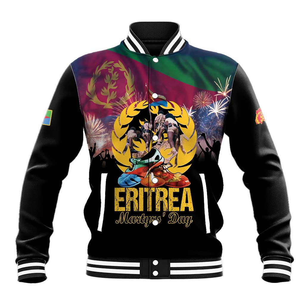 Personalized Eritrea Martyrs Day Baseball Jacket Never Forgot June 20