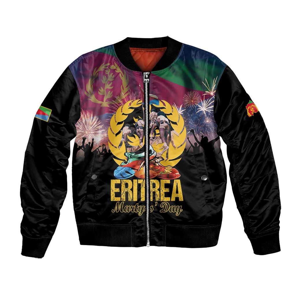 Personalized Eritrea Martyrs Day Bomber Jacket Never Forgot June 20