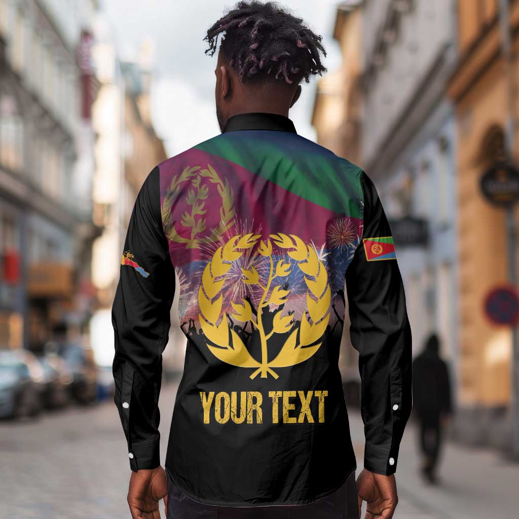 Personalized Eritrea Martyrs Day Long Sleeve Button Shirt Never Forgot June 20