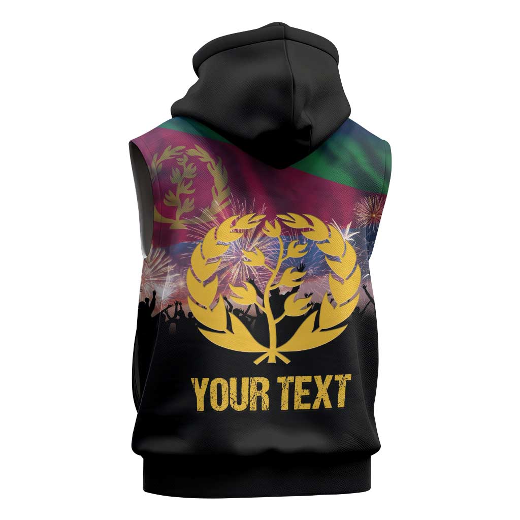 Personalized Eritrea Martyrs Day Sleeveless Hoodie Never Forgot June 20 - African Pride