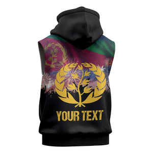 Personalized Eritrea Martyrs Day Sleeveless Hoodie Never Forgot June 20 - African Pride
