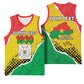 Personalized Happy Burkina Faso Basketball Jersey Independence Day - Bogolan Pattern LT15