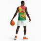 Personalized Happy Burkina Faso Basketball Jersey Independence Day - Bogolan Pattern LT15