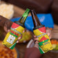 Personalized Happy Burkina Faso 4 in 1 Can Cooler Tumbler Independence Day - Bogolan Pattern - African Pride