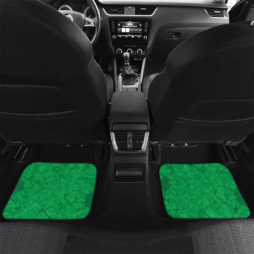Happy Burkina Faso Car Mats Independence Day - Bogolan Pattern - African Pride