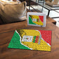 Burkina Faso Independence Day Puzzle Coat Of Arms - Grunge Style