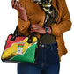 Happy Burkina Faso Shoulder Handbag Independence Day - Bogolan Pattern - African Pride